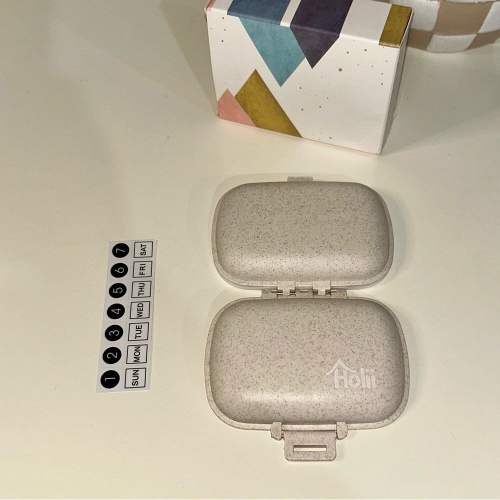 (Bundle 3 for $15) Holii RX Pill Holder Travel Case. New in Box - Picture 3 of 4